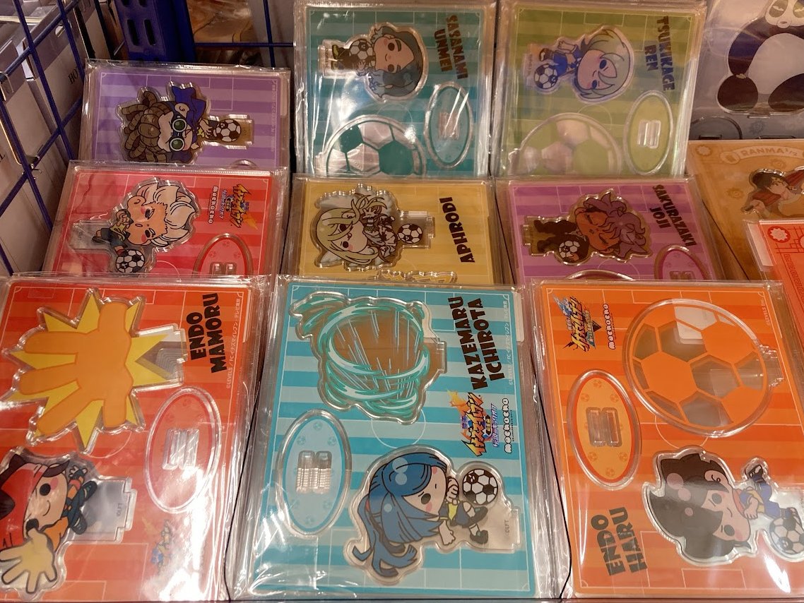 グッズ入荷情報 】 『 イナズマイレブン 』 ・アクリルスタンド 各種