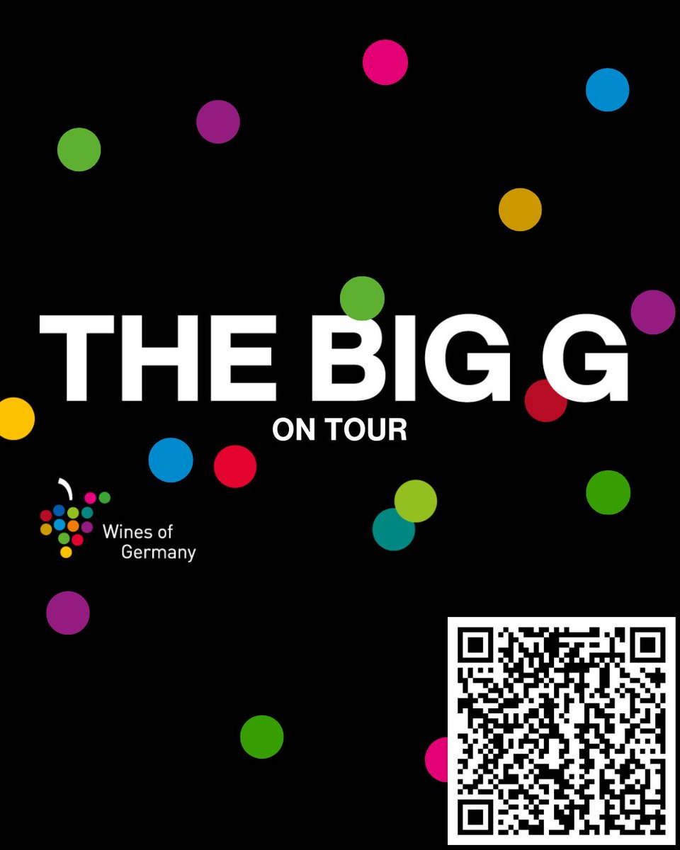 🍇✨ Calling all trade - 1 month to go until The Big G: Edinburgh! ✨🍇
🇩🇪🍷 Join us on 12th April 2025 for an exclusive chance to explore top German wines. 
Trade-only—sign up now via the QR code! 🥂

#BigG #winetrade #TradeTasting #GermanWines #UKWineEvents