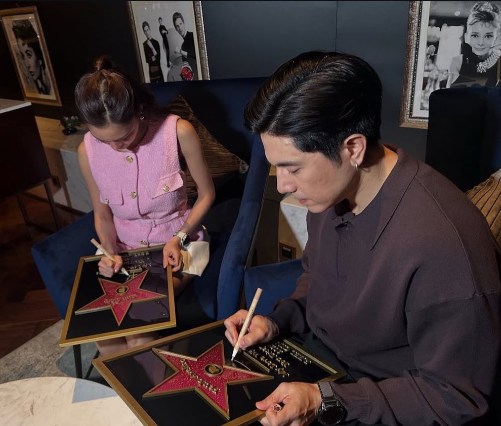paulo_global's tweet photo. From the big screen to the big city — the People’s Superstars, Paulo and Kim take over Dubai with hearts full of love and fans ready to cheer! 

KIMPAU MOVIE DUBAI SCREENINGS

#KimPauDubaiMeetAndGreet
#MyLoveWillMakeYouDisappear

© Jetttorrevillas’ IG ; Starcinema’s IG https://t.co/opoAPa55PL