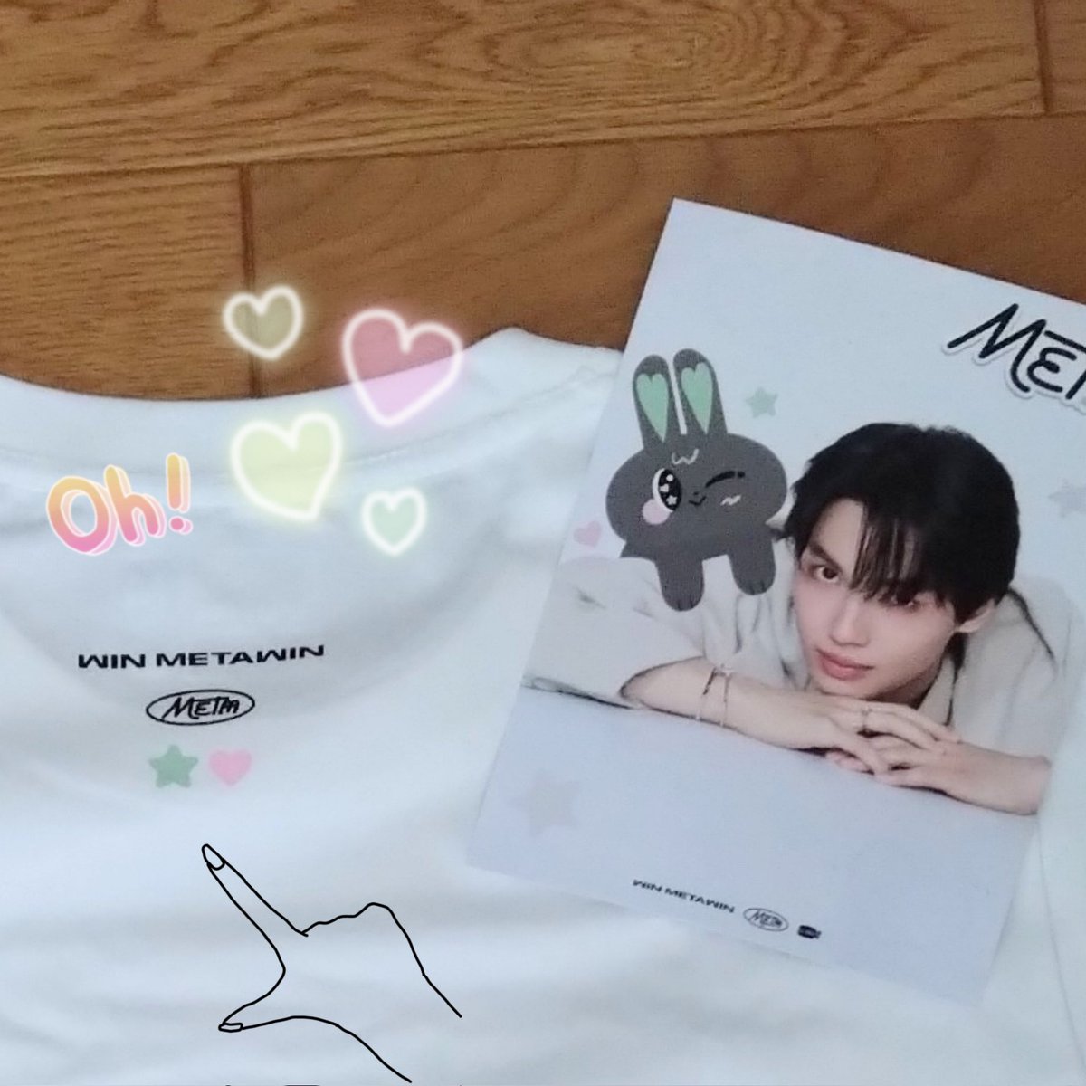 0829maria's tweet photo. 先日METAAちゃんや諸々到着🥳
今日やっと開封✌️
あぁ〜どれもこれもかわいい~😍💚😍
お願いした物全て揃いました。@Waterlily555_さん、
ありがとうございました🥰
@GMMTV
#METAA
#DOLLKEYCHAIN
#FandomOfficialTShirt
#DailyBakeVL
#Velence
#Velencebkk
@velencebkk
#souribkk
@souri_bkk https://t.co/NxdxC7pLJr