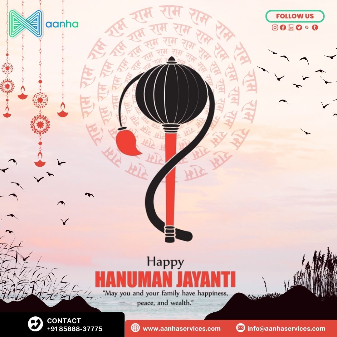 AanhaServices's tweet photo. βοΈ Unbreakable spirit. Unmatched strength.
This Hanuman Jayanti, may the divine power of Lord Hanuman guide your path and elevate your journey. .
.
#HanumanJayanti #JaiHanuman #AANHAServices #DivineStrength #PowerToProgress #HanumanBlessings #TechWithPurpose #SpiritualEnergy https://t.co/M63ZiIQ567