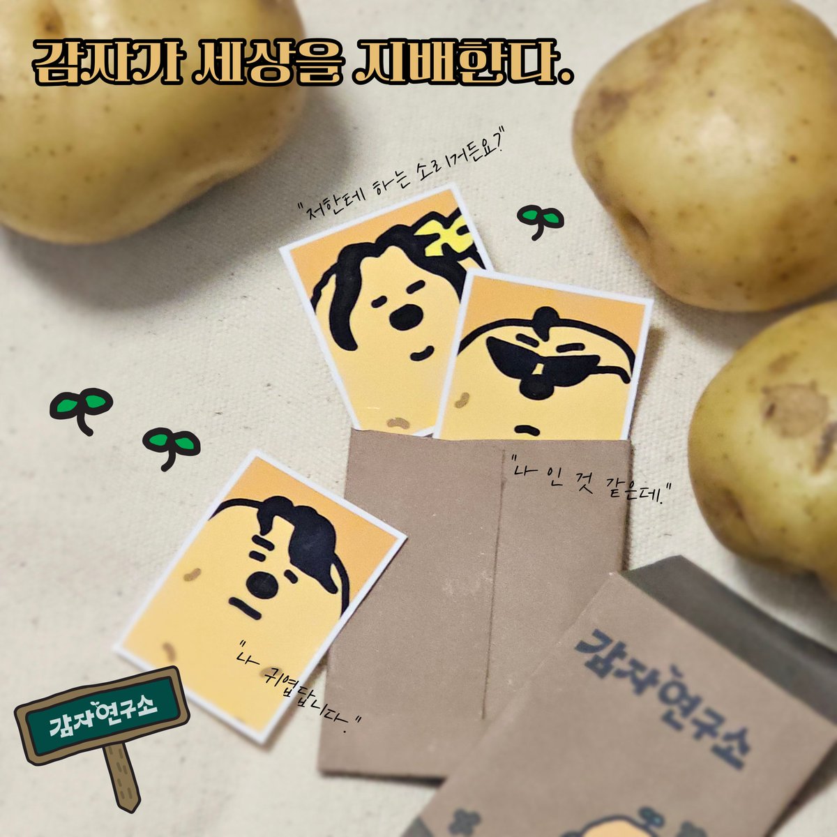 ekwlsdltkr's tweet photo. 🥔🥔🥔🥔🥔🥔🥔🥔🥔

#감자연구소 #이선빈 #강태오 #이학주 #소백호 #김미경 #박기세 https://t.co/KI2mZpkT55