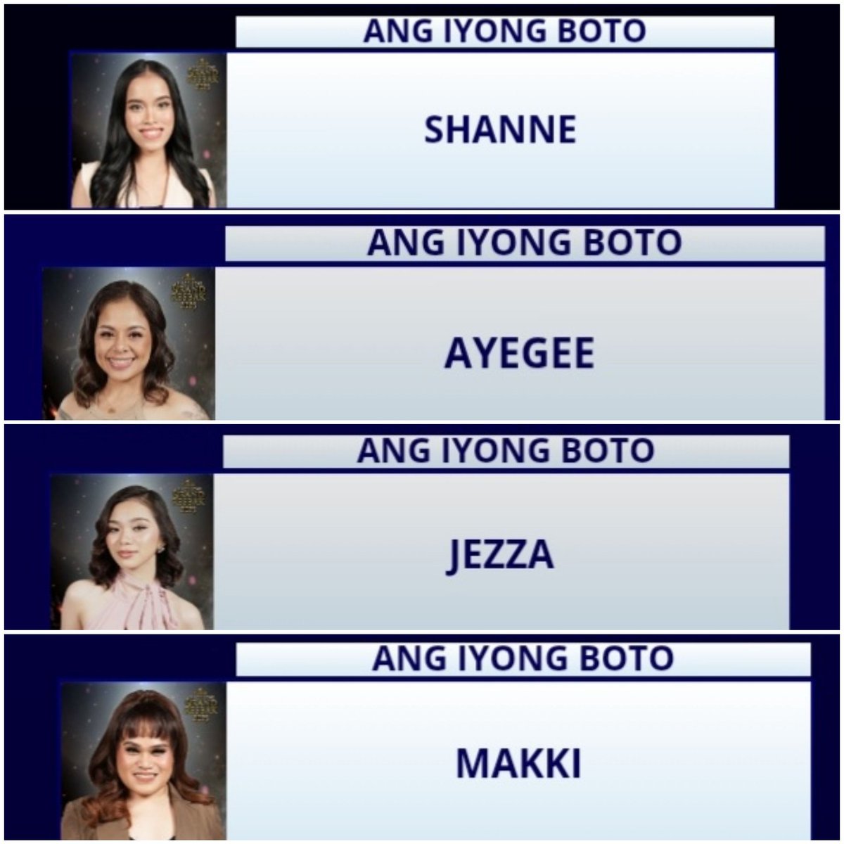 jean1513251609's tweet photo. @itsShowtimeNa Let's go!!

#TNTGrandResbak2025 #Shanne #Makki #Ayegee #Jezza https://t.co/oPMqTeSXLN