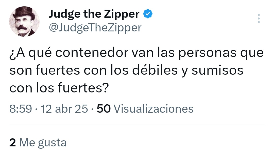 Al Poder Judicial, siguiente pregunta.