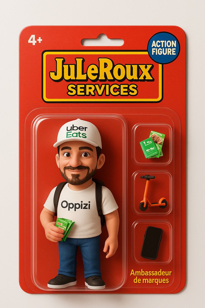 Aujourd’hui à l’honneur, le premier client de JuLeRoux Services : Oppizi. Et me voilà dans les rues de Nantes à vous distribuer des promos de ouf ! #starterpack