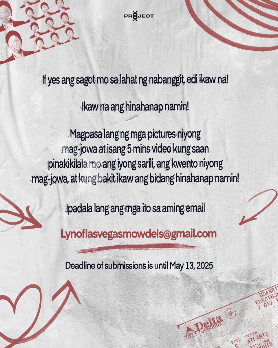 project8proj's tweet photo. MAY OPENING PO BA DIYAN? YES PO, OPO! 👍✋👌
May bagong project ang Project 8 Projects! At baka ikaw na ang kailangan namin! Kasama ka ba sa samahang #FlyHighPinay at may jowang afam? 👰💍 https://t.co/raKx5I1Xrf