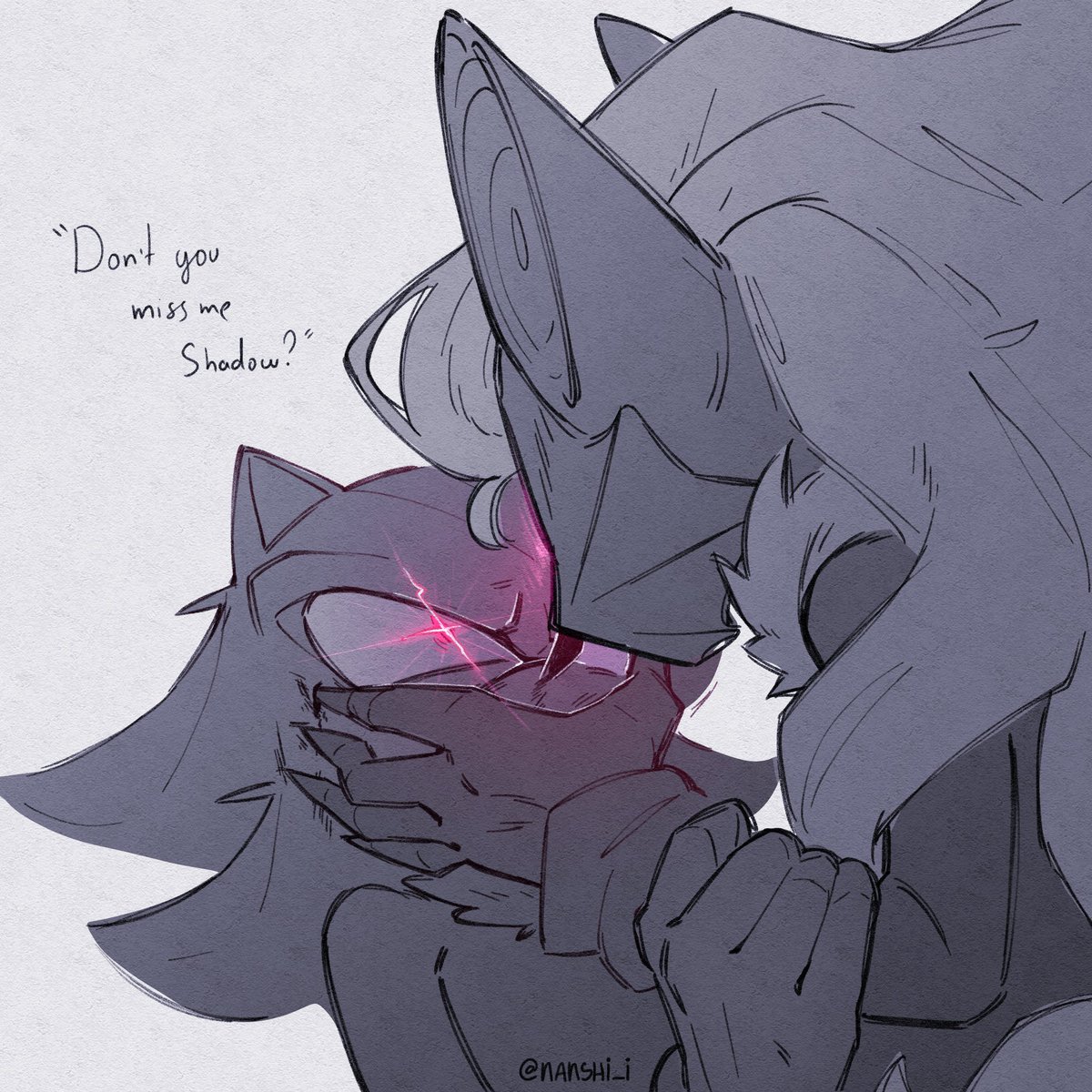nanshi_i's tweet photo. #infinitethejackal  + #ShadowTheHedgehog https://t.co/nphTPzv3Lm