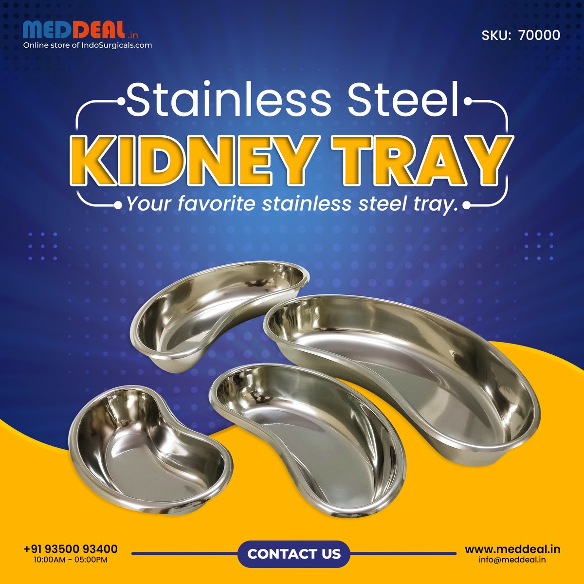 meddeal's tweet photo. Shop the Kidney Tray (General Quality) – ideal for hospitals and clinics.

✅ Rust-resistant
✅ Easy to clean
✅ Budget-friendly

🔗 Buy Now: https://t.co/7ozD8rXVmo

#MedDeal #KidneyTray #MedicalSupplies #HospitalEssentials #HealthcareProducts https://t.co/Z2seKL6m2i