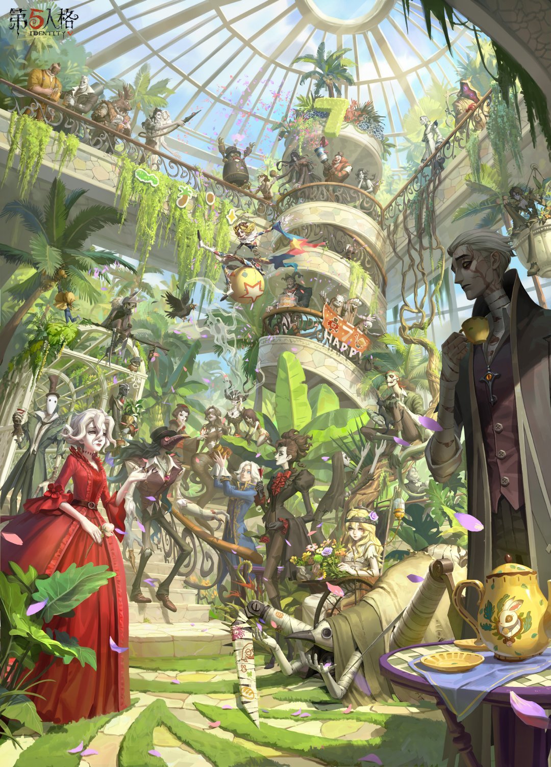 第五人格 中国カフェ 7周年 隠者 公式スイーツパラダイス