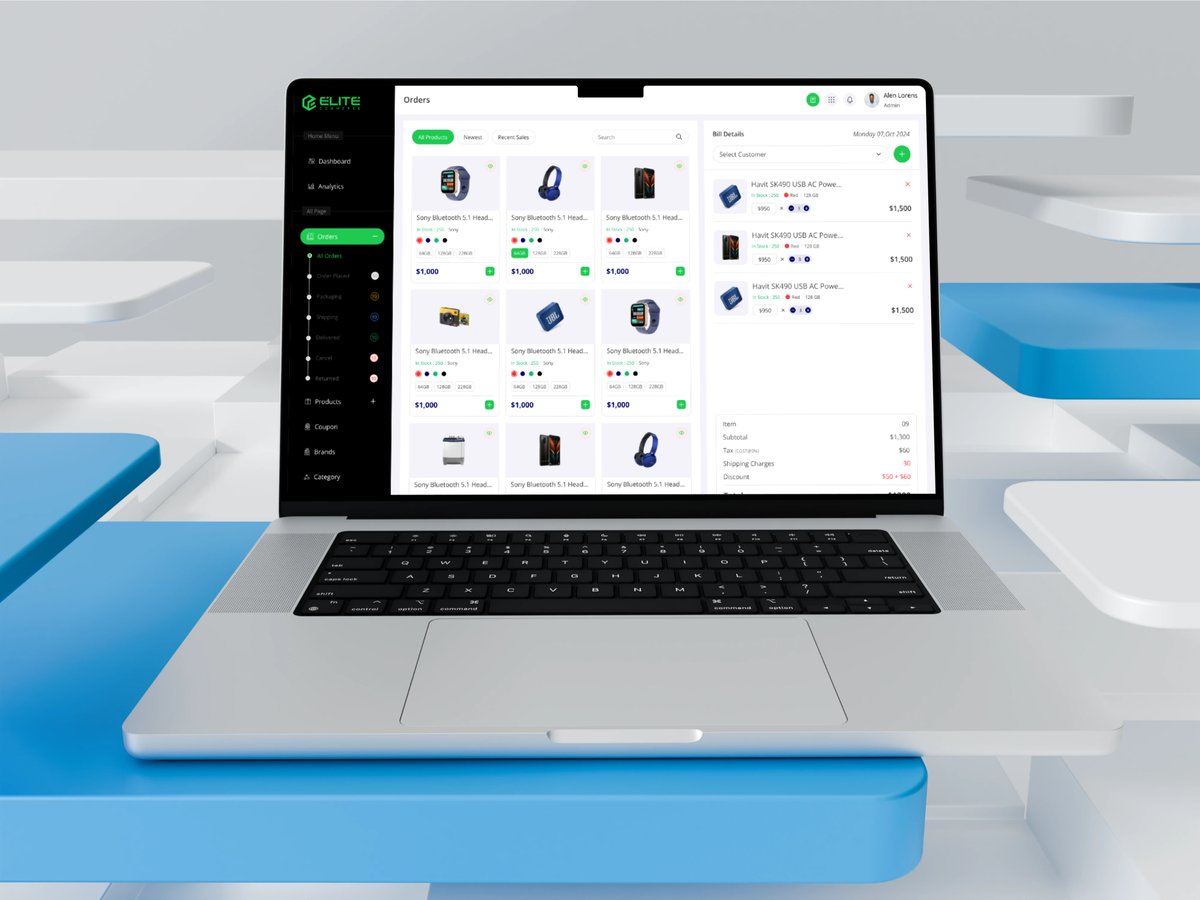 expertsquadnet's tweet photo. E-Commerce Admin Dashboard UI/UX Design by ExpertSquad⚡️

👍Built for today’s e-commerce leaders — optimized for tomorrow’s growth.
🌐 Visit: https://t.co/2Z56qPblFw

#UIUXDesign #EliteCommerce #AdminDashboard #EcommercePlatform  #EcommerceSolutions #DashboardDesign #Expertsquad https://t.co/CmMHT8O0Y4
