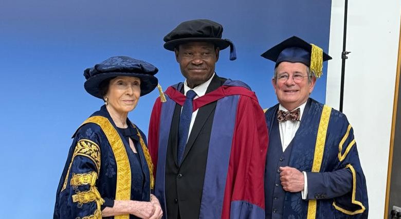 JimohIbrahimCFR's tweet photo. I had the honour of delivering a speech as the Guest Speaker at the graduation ceremony of the @UniOfBuckingham, United Kingdom, yesterday. It was delightful to be back at this prestigious university 2years after I obtained my PhD in Modern War Studies. https://t.co/90VRhvEjWL