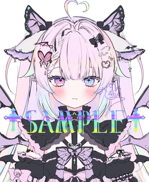 ⊹ ︵︵︵︵ ୨✚୧ ︵︵︵︵ ⊹  新しいVtuberちゃんの   Live2Dイラストの 担当をさせていただきます  よろしくお願いします Vtuberちゃん:Nimiru Yui様(現在のアカウント@/nimiruchan ) キャラクターデザイン:ししゃも様(@/shishamosama)ラフスケッチ 