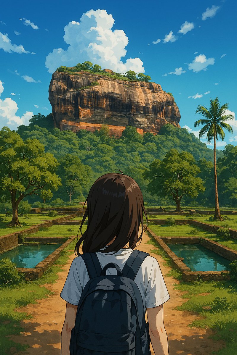 ChehanSiva's tweet photo. Chasing serenity beneath ancient skies — where history rises from the jungle, and every step leads to wonder.

#Sigiriya #SriLankaViews #WallpaperWorthy #NatureAndHistory #BackpackerDiaries #AdventureAwaits #ScenicEscape #Wanderlust #SoraAI #OpenAI #TravelSriLanka https://t.co/hSKdEXbwvZ