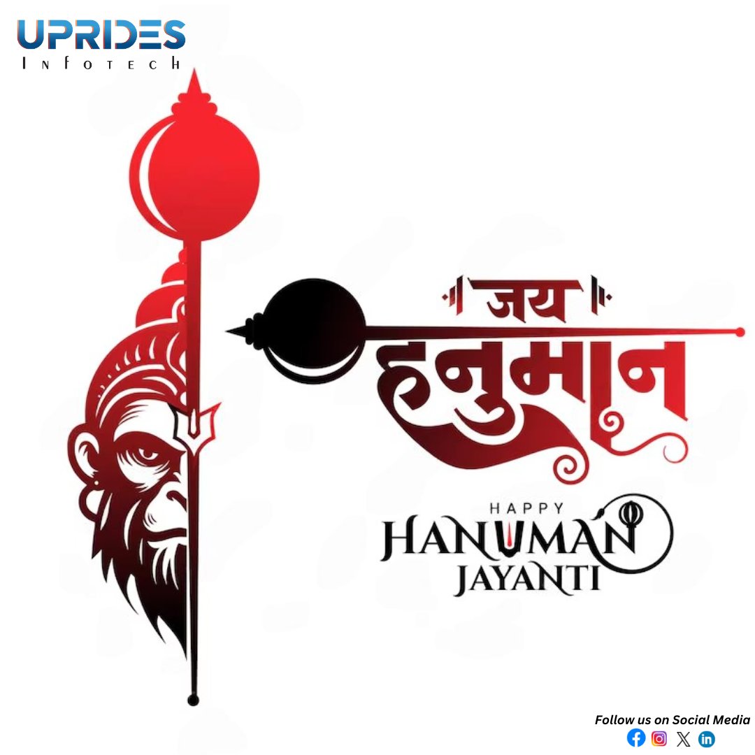 upridesinfotech's tweet photo. #HappyHanumanJayanti
"जय श्री राम! जय हनुमान!"

May #Lord #Hanuman bless you with strength, courage, and unwavering devotion on this auspicious day. 

#ramram #hanumanjayanti #jaishriram #bajrangbali #jayhanuman #jaisiyaram #rambhakt #sankatmochan #jaibajrangbali #UpRidesInfotech https://t.co/rCTxx9og5I
