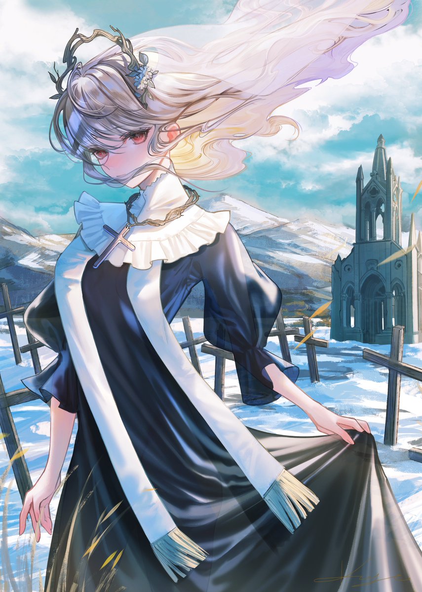 暝春　#オリジナルイラスト