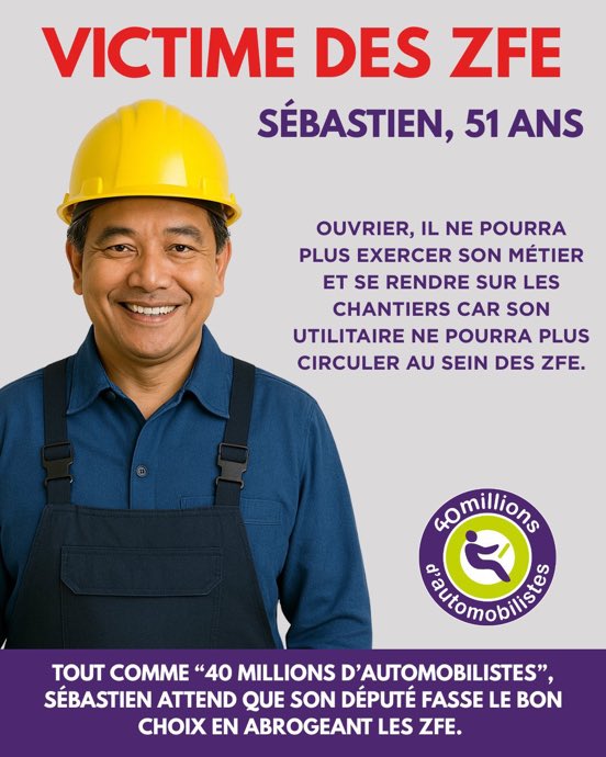 hdebonnevolonte's tweet photo. ⭕️Les #ZFE vont entraver la vie de nombreux Français.
Nous comptons sur nos députés pour faire le bon choix, et abroger ces zones à forte exclusion !
#ZFE https://t.co/DD8N9sUEA7