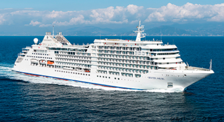 cruise_kanazawa's tweet photo. <4月13日~14日寄港予定>
クルーズ船「#シルバー・ミューズ」が寄港します!
入港 13日(日) 8:00 (13日は停泊)
出港 14日(月) 21:30 (BGMを流してお見送りします)
最新情報HP→https://t.co/jCbZ2ztc8U
#金沢港クルーズターミナル
#SilverMuse https://t.co/Cd0ofm1b2Y