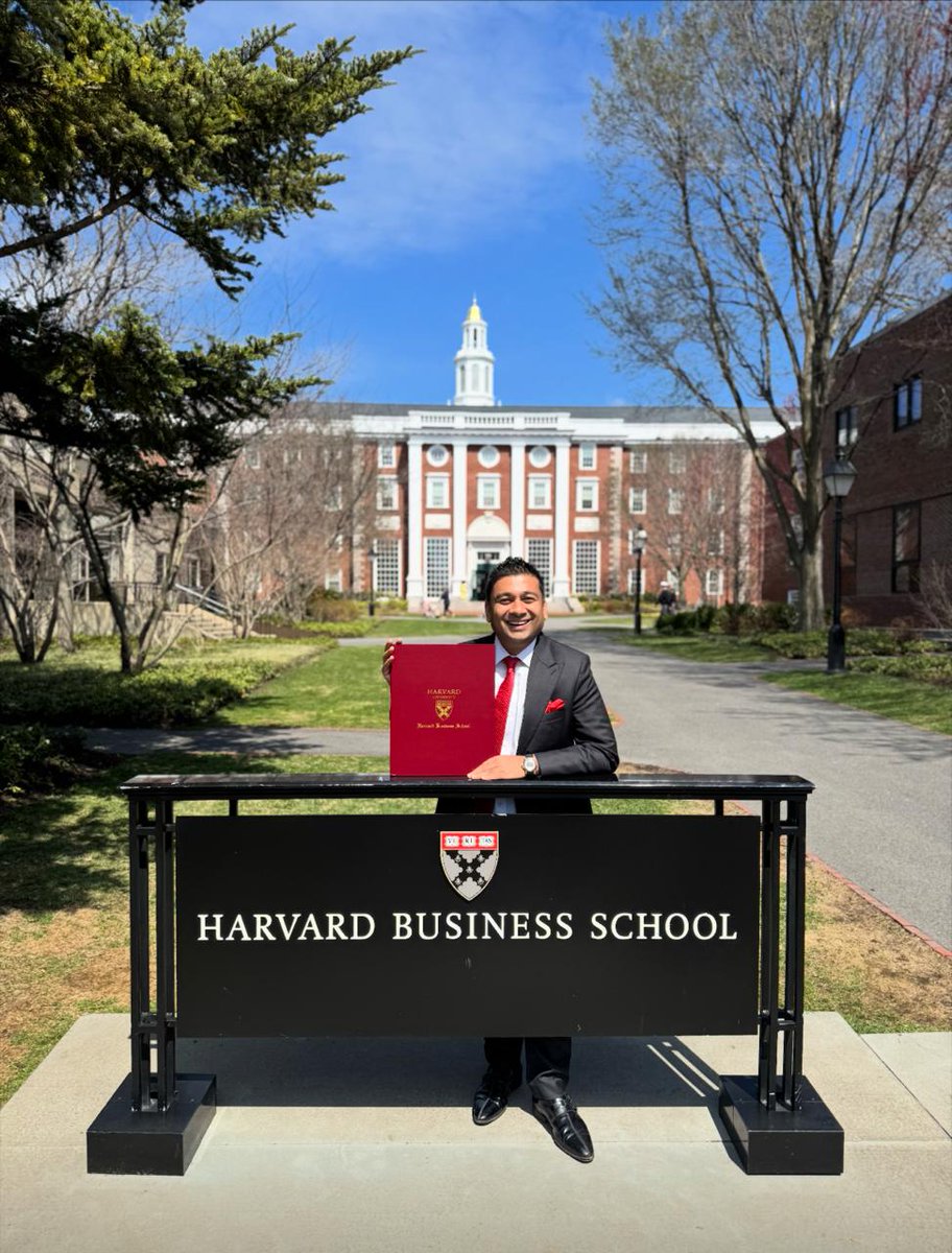 RajendrajDarda's tweet photo. Congratulations, Karan, on pursuing the Executive MBA Business Programme at the prestigious Harvard Business School, Boston! I truly admire your determination to take up higher studies despite being deeply immersed in work. Facing challenges and emerging with flying colours has become second nature to you—and this achievement is no exception.
I’m confident that the insights and knowledge you’ve gained at this globally renowned institution will greatly benefit both you and the Lokmat Group in the times to come.

@vijayjdarda @devendarda @rishidarda @karandarda @lokmat @LokmatTimes_ngp