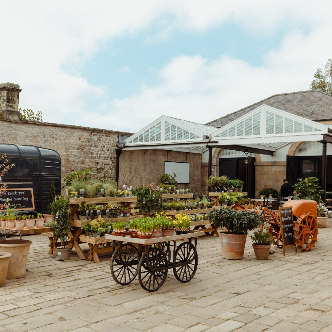Beautiful, new spaces at Raby Castle, Park &amp; Gardens 🍃🌷

Join us this sunshine-filled weekend and experience our exciting new spaces...

☕ Ice Cream and Coffee at The Garage Café 
🌱 Outdoor Living in The Coach Yard