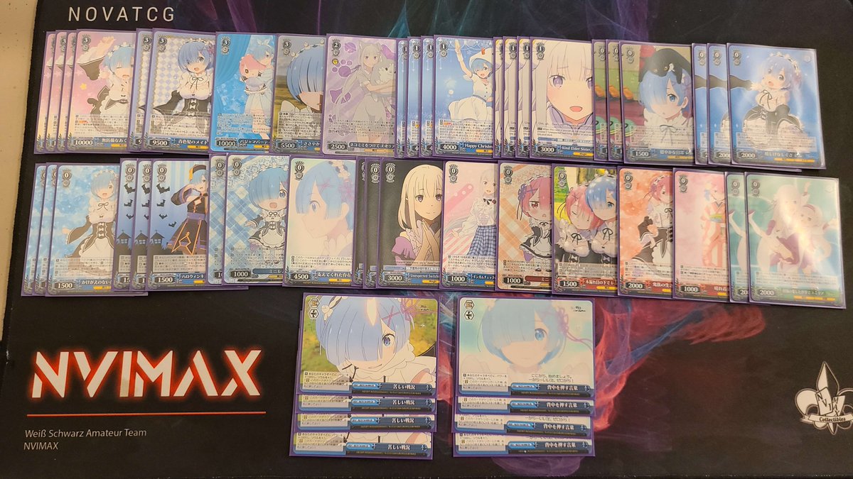 WS】リゼロ優勝デッキレシピ(Shizukatz)【ヴァイスシュヴァルツ WS】リゼロ優勝デッキレシピ(Shizukatz)【ヴァイスシュヴァルツ