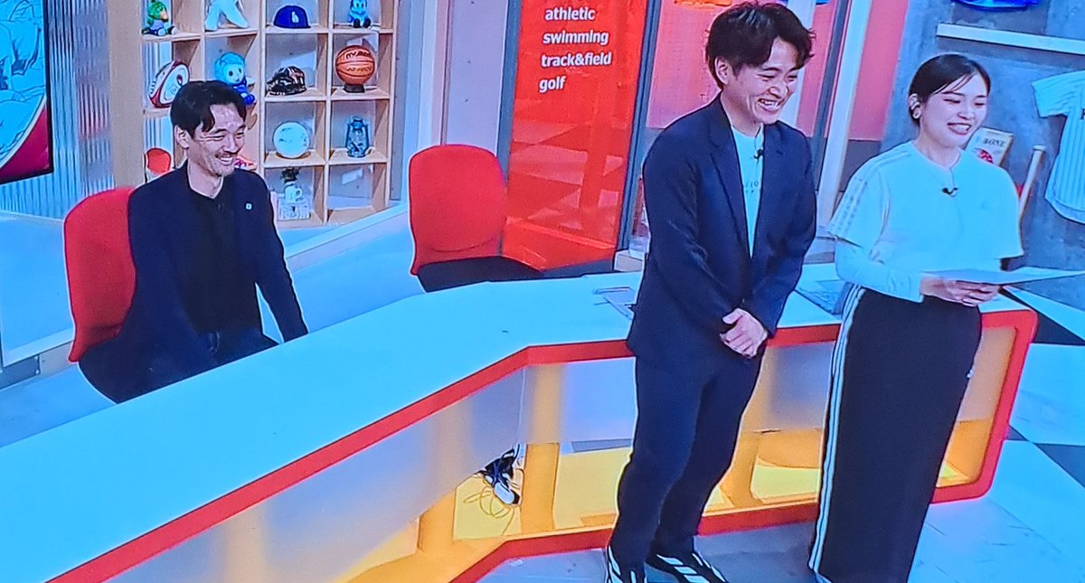 _WASABI_sbs's tweet image. 葵衣ちゃんバカ可愛い～～～✨
衣裳のスカートadidasかな？可愛い～🌠
#みなスポ
#新城健太
#堀葵衣