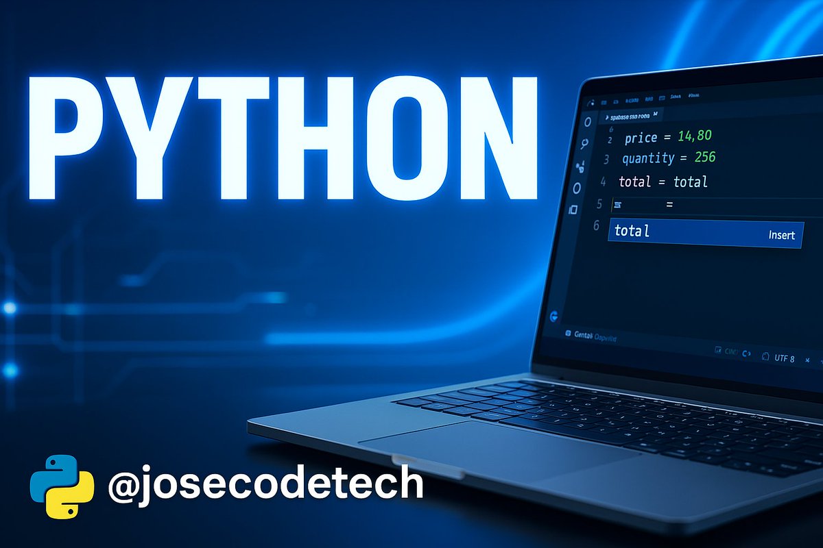 josecodetech's tweet image. 🚀 Segundo capítulo del curso práctico de Python con Copilot
Hoy disponible para suscriptores del canal
📅 Se hara publico el 03/05/25
👉 Aprende sobre variables y primeros pasos
youtube.com/watch?v=GRGHwq…
#Python #Copilot #CursoPython #Programacion #VSCode #JoseCodeTech