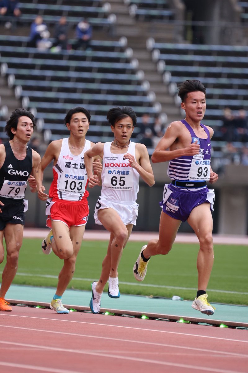 #金栗記念
男子5000m3組
森凪也（Honda）13.15.07＝日本歴代9位
佐藤圭汰（駒大4） 13.16.29＝屋外学生歴代4位タイ
鶴川正也（GMO） 13.17.64
篠原倖太朗（富士通） 13.25.30
伊藤大志（NTT西日本） 13.25.65

田澤廉（トヨタ自動車） 13.34.12