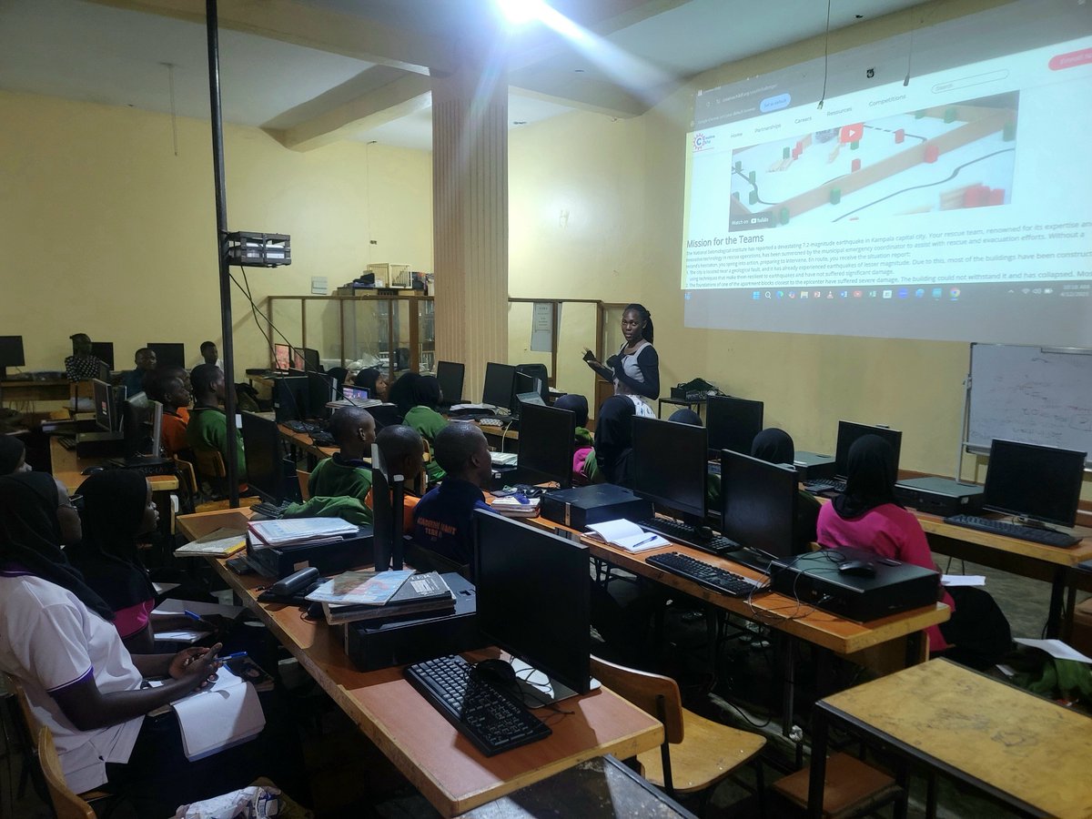 Creative Child Foundation🤗 (@creativechildf) on Twitter photo The future is being built! Finalist teams gear up for the Robotics for Good Youth Challenge — Uganda National Championship! happening on 16th April at <a href="/MakUnipod/">Makerere University Innovation Pod</a> This year we focus on how #AI #robots can help in disaster response. Learn more: creativechildf.org/youthchallenge
<a href="/AIforGood/">AI for Good 🇺🇳 #AIforGood</a> The future is being built! Finalist teams gear up for the Robotics for Good Youth Challenge — Uganda National Championship! happening on 16th April at <a href="/MakUnipod/">Makerere University Innovation Pod</a> This year we focus on how #AI #robots can help in disaster response. Learn more: creativechildf.org/youthchallenge
<a href="/AIforGood/">AI for Good 🇺🇳 #AIforGood</a>
