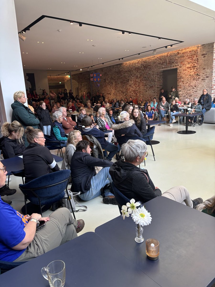 #Assen bijeenkomst in het #DrentsMusrum ter herdenking van de #Vrouwenmars in april 1945.