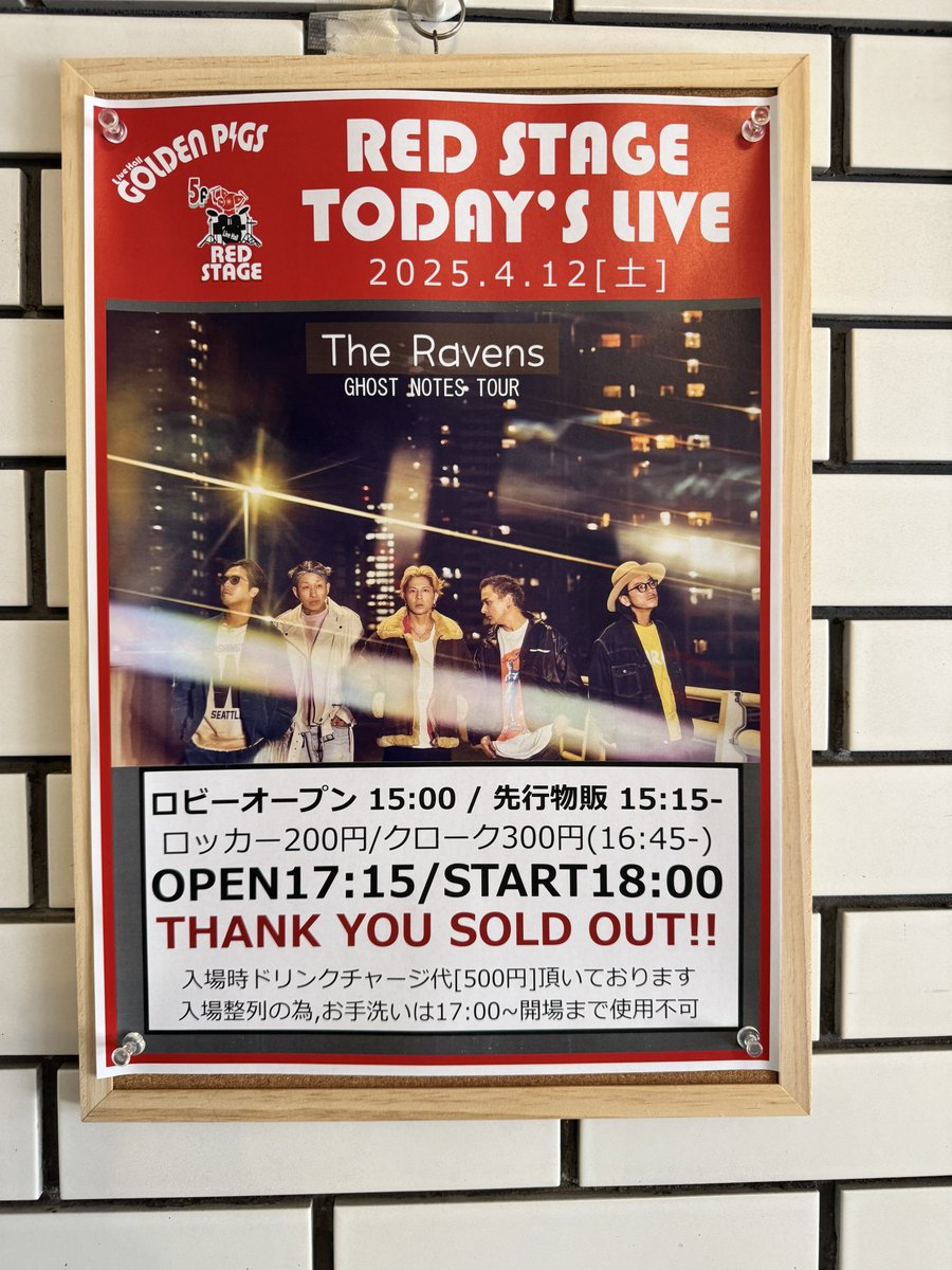 dQlOX24tLUOD5CZ's tweet photo. Today's LIVE‼️
@GoldenPigsRedStage
#TheRavens
#GHOSTNOTESTOUR https://t.co/NkV3qZsqcI