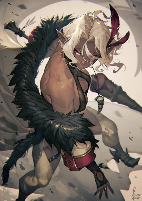 お題:Feldさん\jry_snrのOC 
