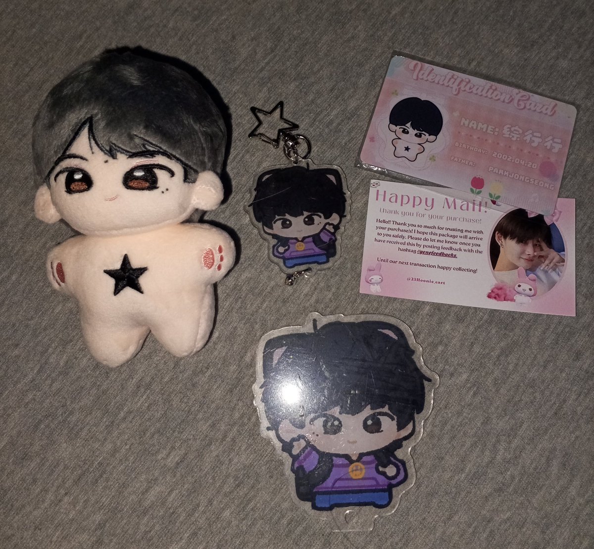 sey030125's tweet photo. finally, my first baby "Jjong jovi". Ganyan pa yan siya kasi inuna ko tumakbo sa jeep para lang makuha sya agad sa bahay๐
Thankyou po saur much! @23Hoonie_cart | #genefeedbacksโบ๏ธ๐ซถ https://t.co/MobKkPjkUt
