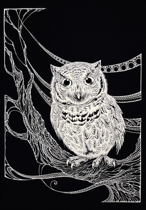 ぬーん

#寄りで圧倒せよ
#切り絵 