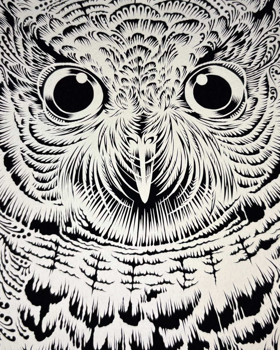 ぬーん

#寄りで圧倒せよ
#切り絵 