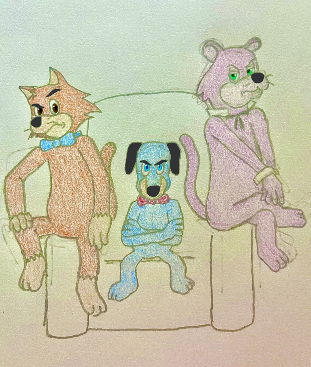 brownlito1's tweet photo. And just where have you been? #hannabarbera #jellystone #huckleberryhound #mrjinks #snagglepuss https://t.co/rFmZHC9IoG