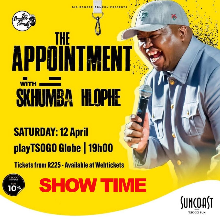 DURBAN SunCoast Tonight we Laugh....... <a href="/webticketsSA/">webtickets.co.za</a> or <a href="/PicknPay/">Pick n Pay</a>