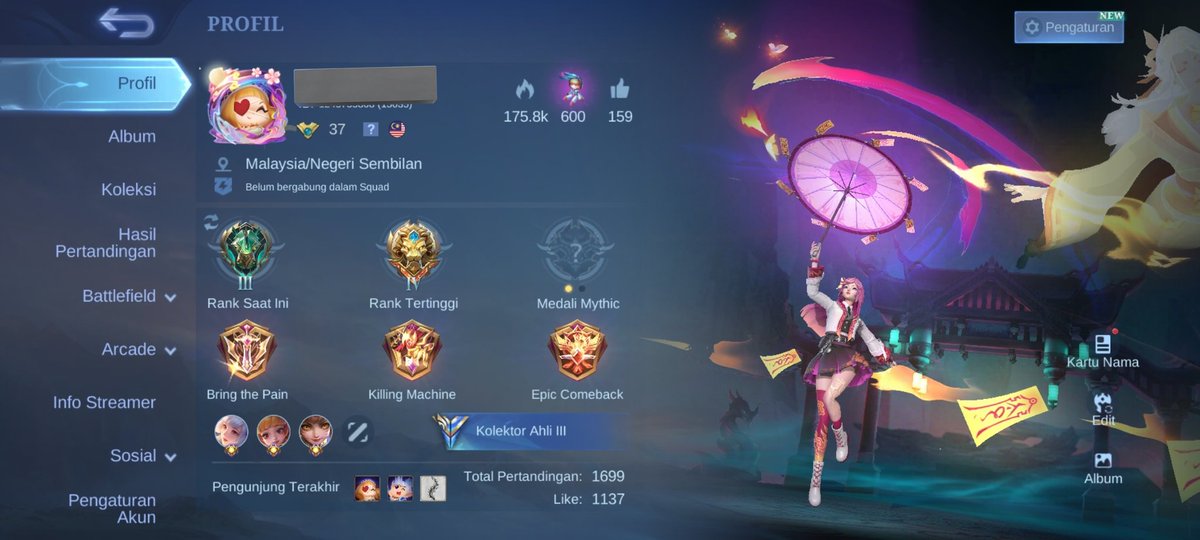 Keyz Store | Joki ML | Jual Akun ML tweet media