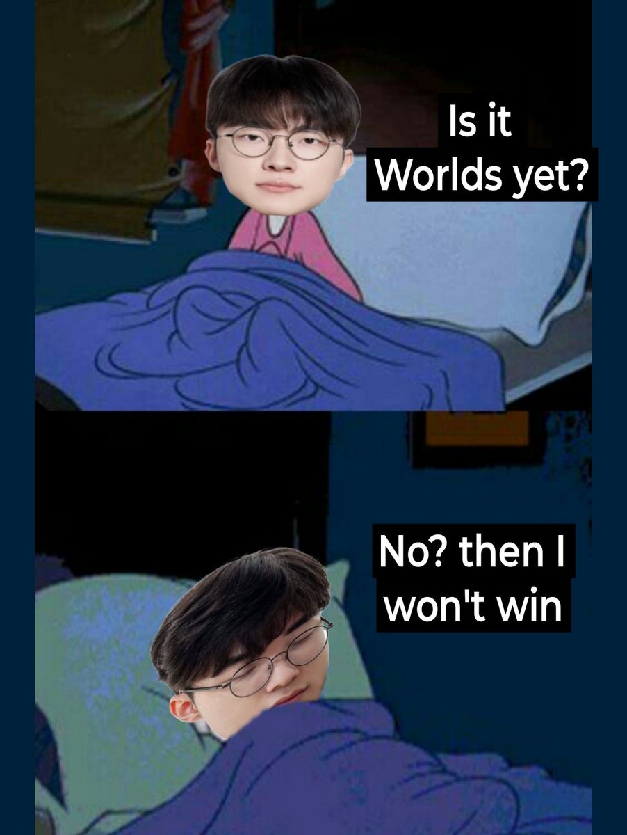 latteisbased's tweet photo. Faker my goat, sleep all you need 😭 https://t.co/69cAvnWPwB