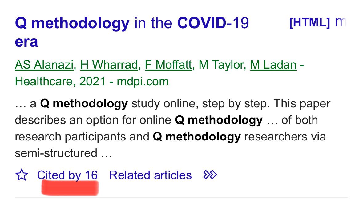 معلومة مفيدة للباحثين!

إذا وجدت دراسة مفيدة في مجالك، تستطيع تستفيد منها أكثر وذلك من خلال المراجع التي استخدمها الباحث لأنها غالبا مصادر مهمة في نفس الموضوع، وايضا من خلال الدراسات الجديدة التي استشهدت بهذه الدراسة Cited by، لأن بكل تأكيد سيكون هناك تطوير وتحديث بنفس الموضوع.