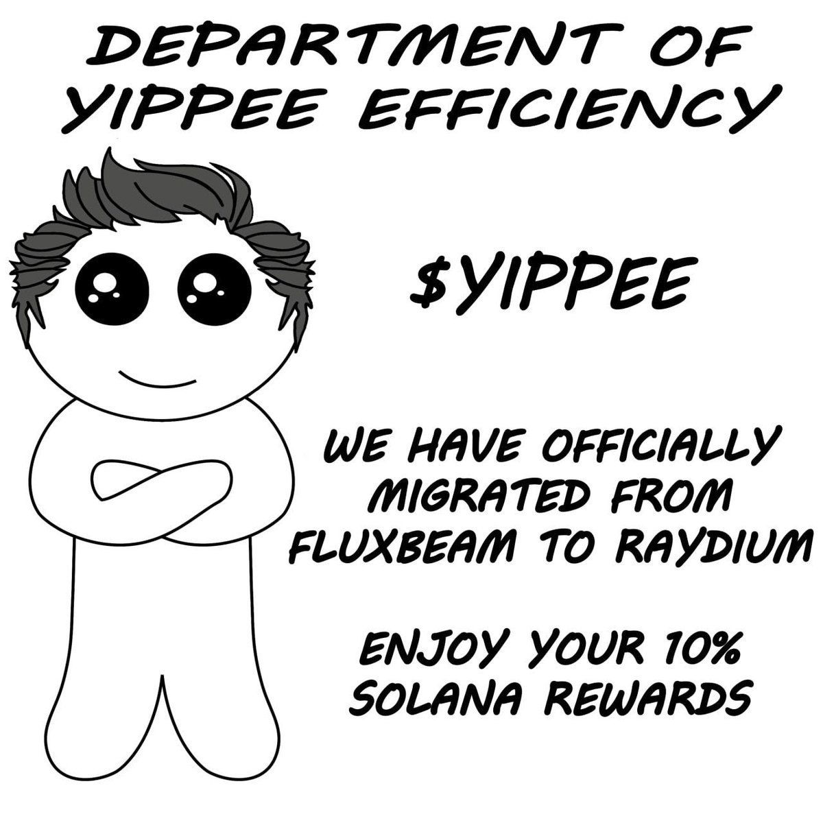 <a href="/Bybit_Official/">Bybit</a> It’s always Gm in this space 😂 anyways $YIPPEE's Solana token is fire with that 10% SOL reward! Supporting autism awareness and the community's on the rise 2,936 holders can't be wrong.

yip63FWU1KM12uh3xnS32WeNPiaohpxghSi2NVb6kbb

t.me/YIPPEE_portal
