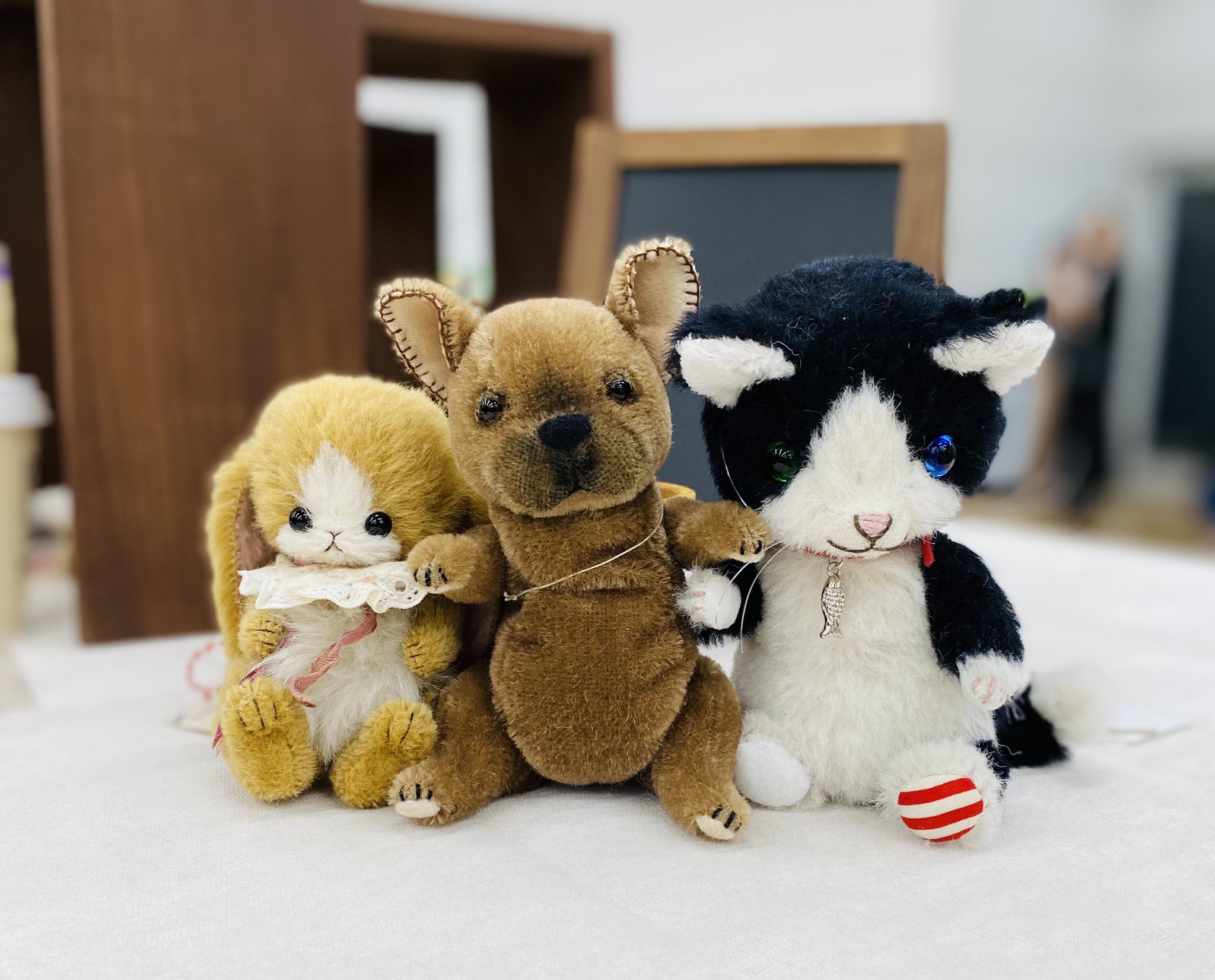 うさぎ着ぐるみの仔熊 アーティストベア テディベア ぬいぐるみ 海外作家様 うさぎ着ぐるみの仔熊 アーティストベア テディベア ぬいぐるみ 海外