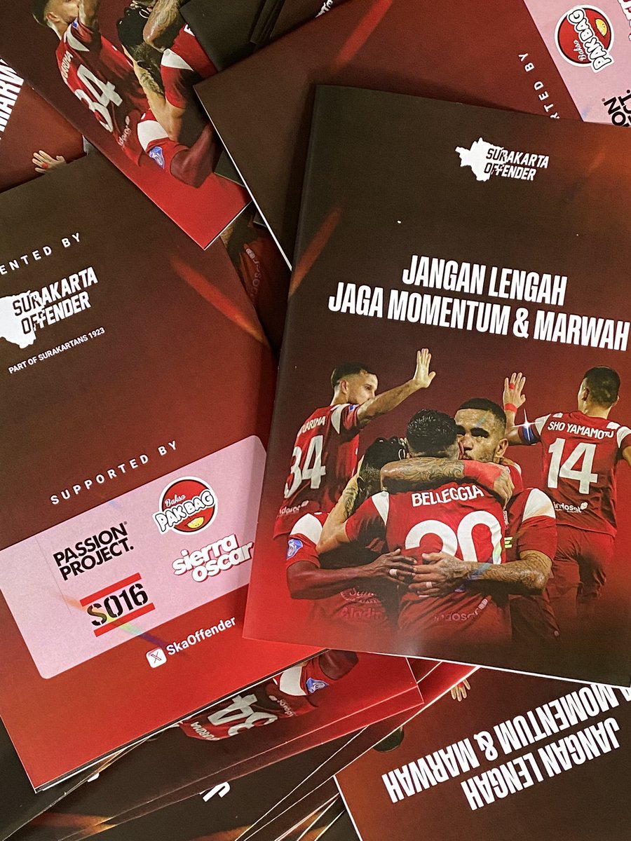 SkaOffender's tweet photo. Dengan hanya beberapa pertandingan tersisa, penting bagi Laskar Sambernyawa untuk menjaga momentum kemenangan agar bisa bertahan di kasta tertinggi sepak bola Indonesia. Maka, jangan lengah, jaga momentum dan marwah nama besar Laskar Sambernyawa. https://t.co/wae2Af6APP