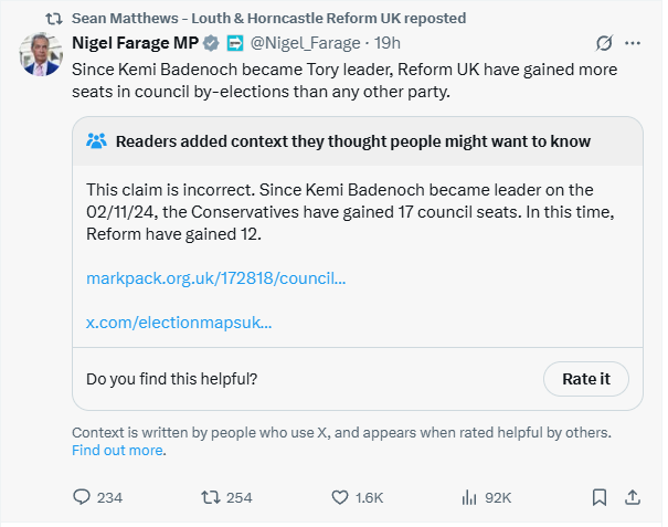 ReformLincsExp's tweet image. Yet another dodgy statistic from REFORM, we are all excited to see how these guys get on.