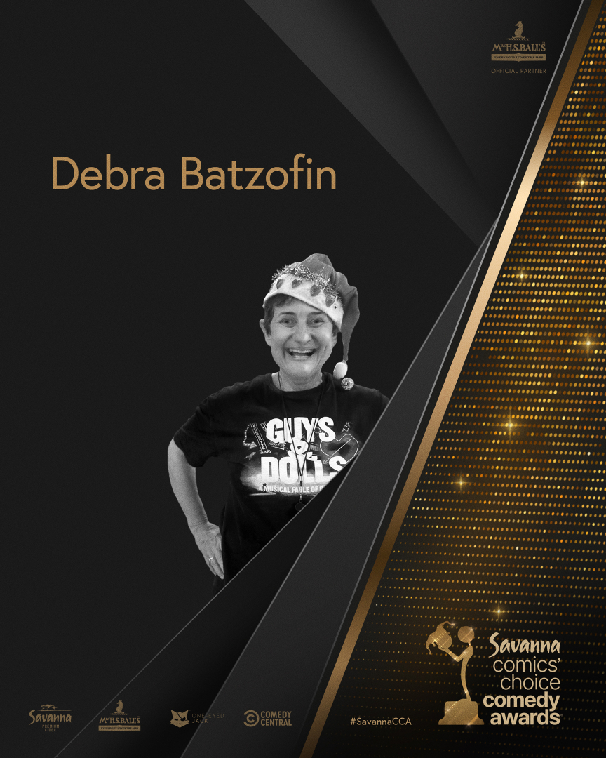 Meet Debra Batzofin, the woman making the magic happen behind the scenes.

With her eye for detail and years in the game, the 12th Savanna Comics’ Choice Comedy Awards are in very good hands.

#SavannaCCA