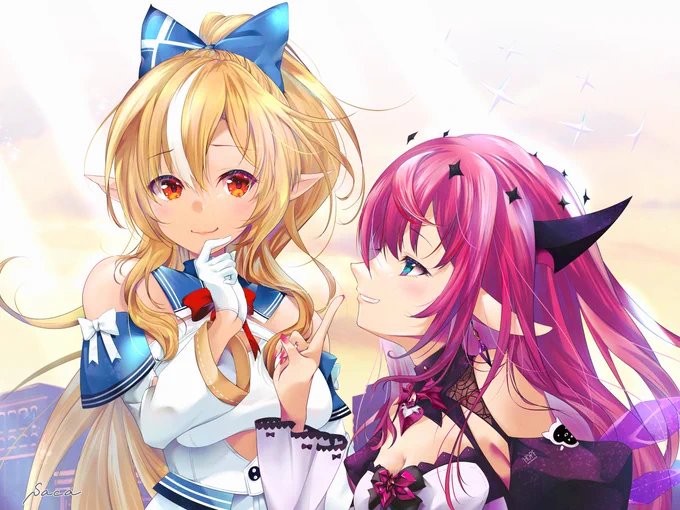 フレアイリス/FlareRyS#しらぬえ #IRySart #hololivefanart 