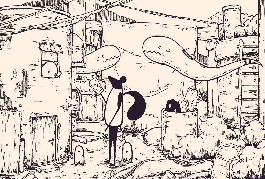 幻想たちの隠れ家
#イラスト
#アナログ絵 