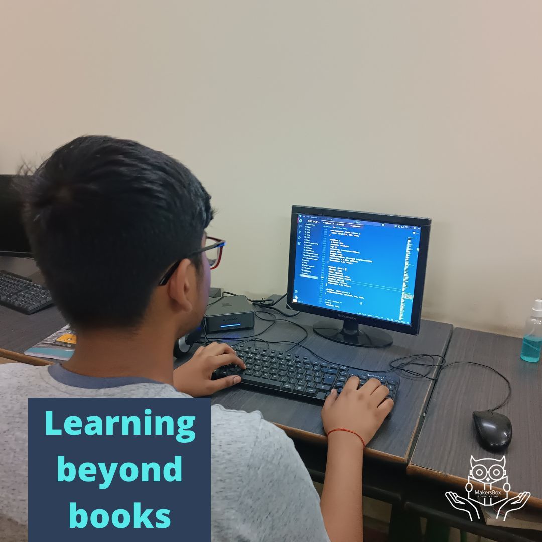 MakersBoxORG's tweet image. Meet Ankur – building his own coding portfolio one line at a time! From design to development, he's showcasing skills, creativity, and growth. 
#CodingJourney #PortfolioInProgress #FutureDeveloper #Makersbox