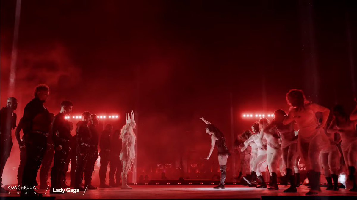PopTingz's tweet photo. This might be Gaga’s BEST performance to date. She ate every second—vocals flawless, stage presence otherworldly. ‘The Garden of Eden’ and ‘Poker Face’ were peak artistry. She ate. No one’s touching her. https://t.co/CnrXi10zra