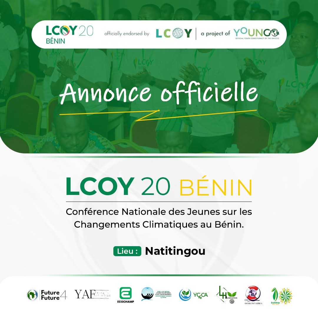 YC4CA1's tweet photo. C’est officiel ! La #LCOY20Benin posera ses valises à Natitingou. Préparez vous pour une édition vibrante au cœur de l’Atacora. 

#LCOYBenin #Youngo #RoadToCOP30 #COP30 #COY20 #EngagementClimatique #Adaptation #Youth4Climate #JeunessePourLeClimat #ActionClimatique  #Team229 https://t.co/AJ4he9Zf3l
