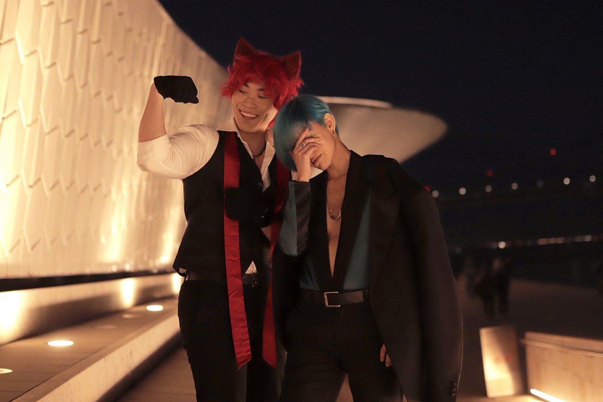 geazaki's tweet photo. #Heartsteel #settphel #cosplay https://t.co/K97u2gLFT2